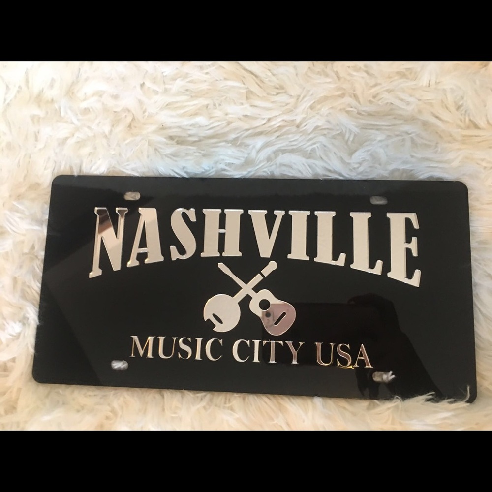 Nashville car plate